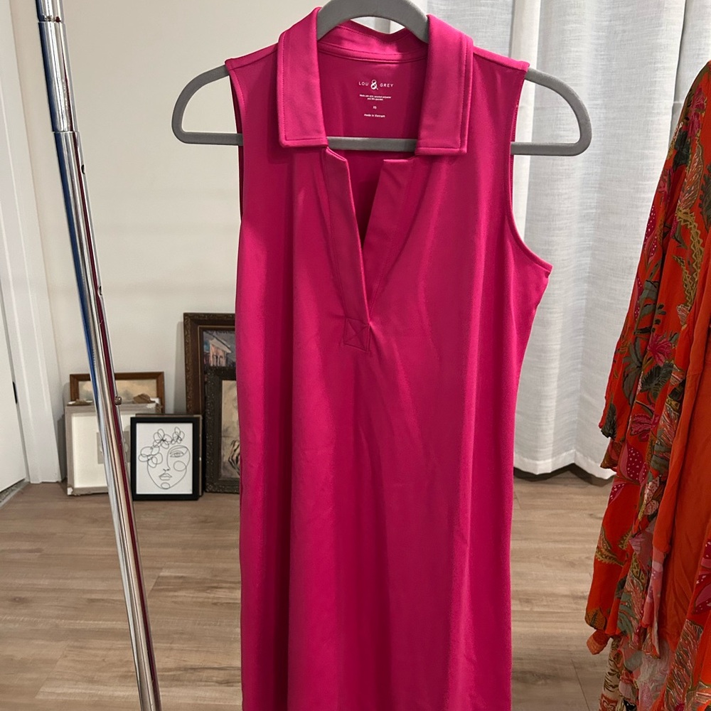 Lou and Grey Sleeveless Pink Dress